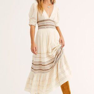 FP embroidered maxi dress Delicacy